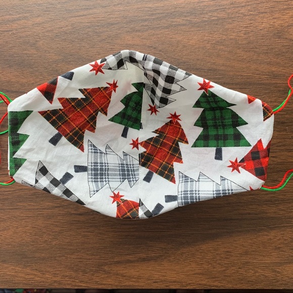 Christmas Tree Face Mask - Picture 2 of 4